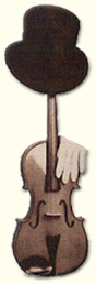 Violin and top hat